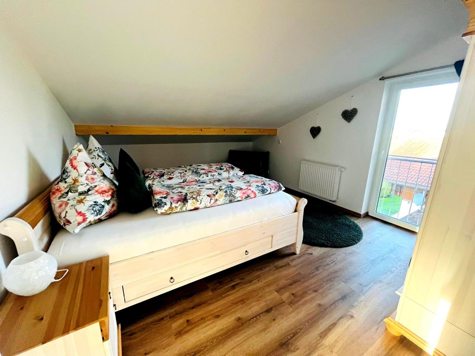 23 Neu Erbaute Ferienwohnung Mit Schloss- Und Panoramablick Halblech Exterior foto